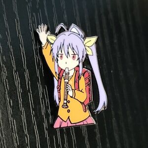 Renge Miyauchi from Non Non Biyori Anime Character Enamel Pin
